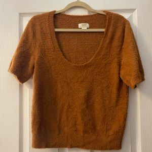 Orange Sweater Anthropologie